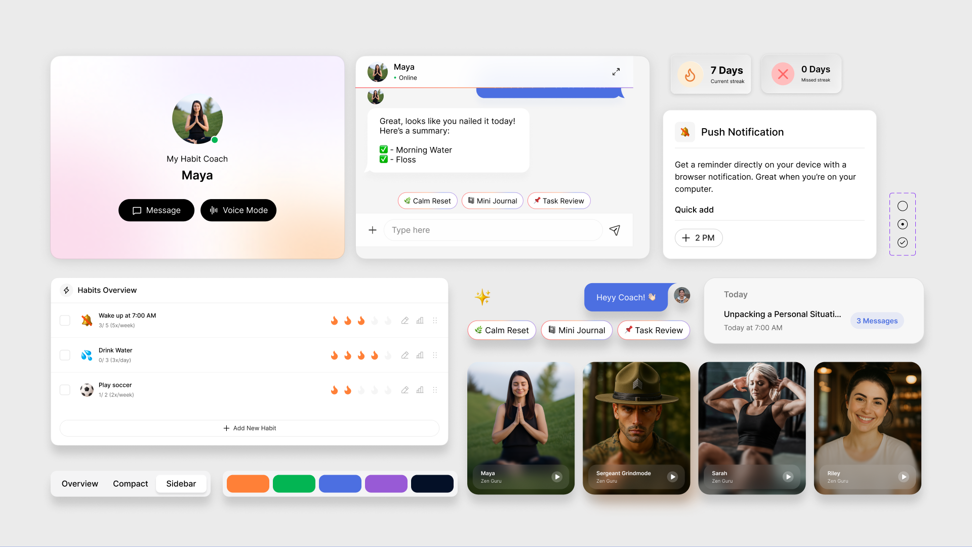 Design system components